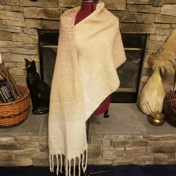 mer-sea Accessories - Mer-Sea Blush Ombre Cozy Wrap Inspired by Travel